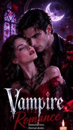 Vampire romance cover
